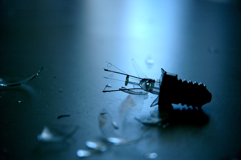 broken bulb